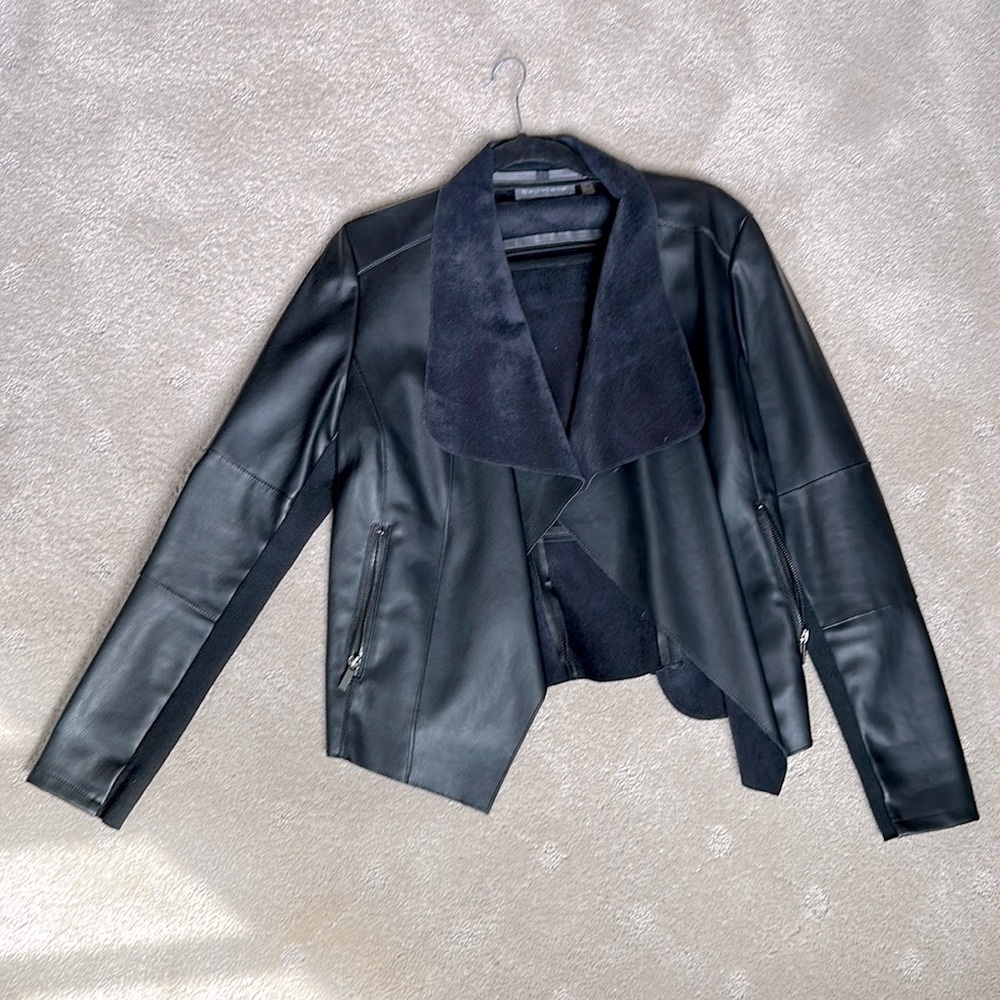 Vegan leather jacket